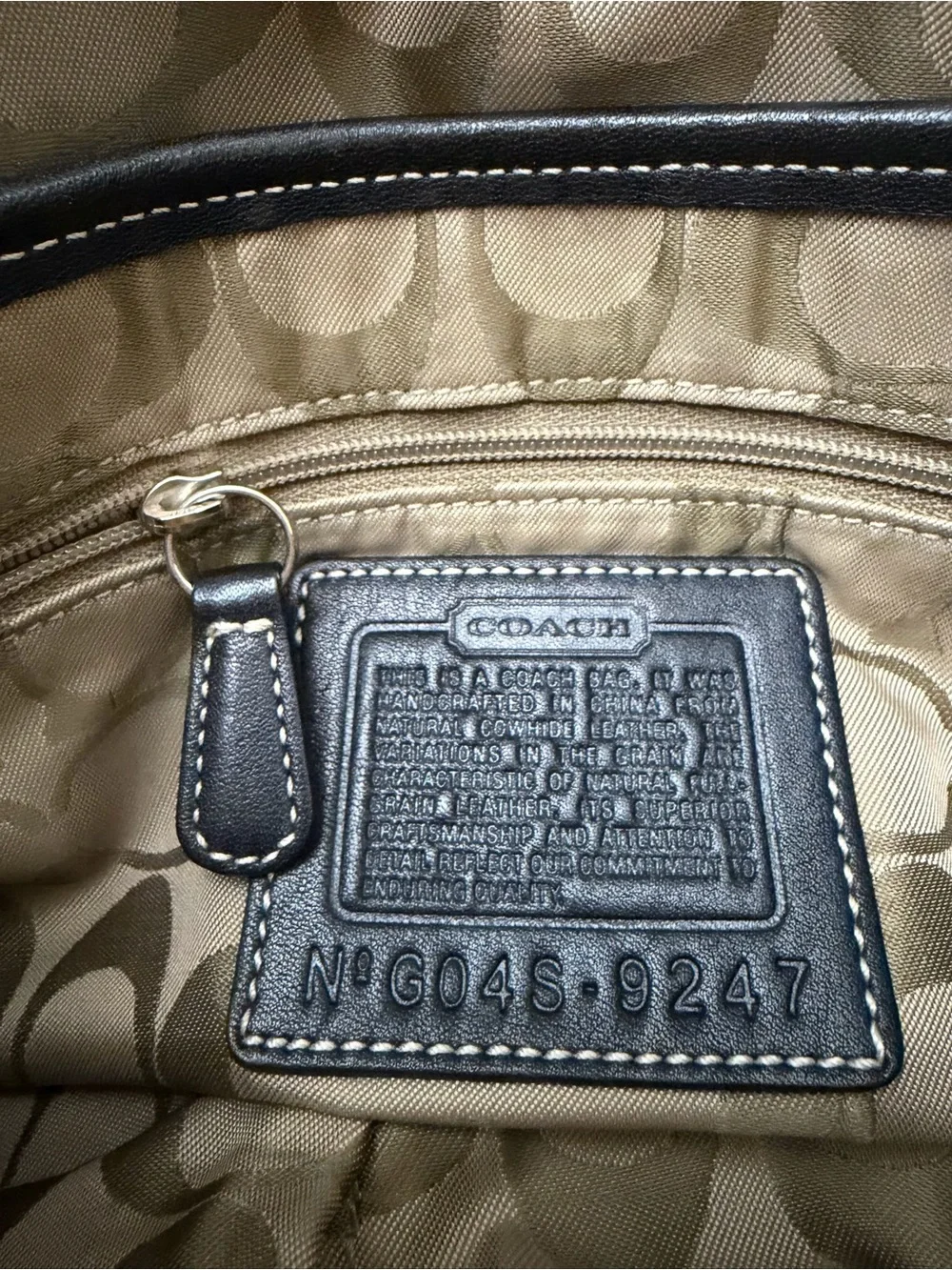 Coach Y2K Soho Black Leather Buckle Flap Shoulder Bag G04S-9247